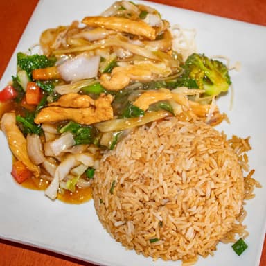 Combinado con Pollo Menú