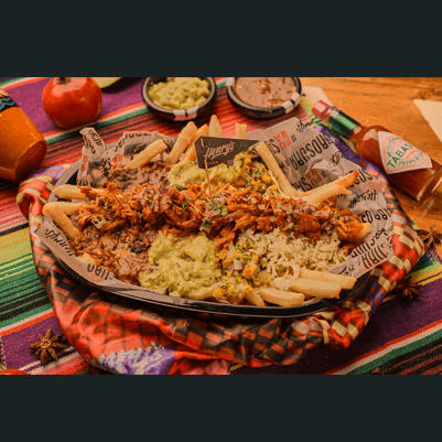 Mexifries Tinga De Pollo