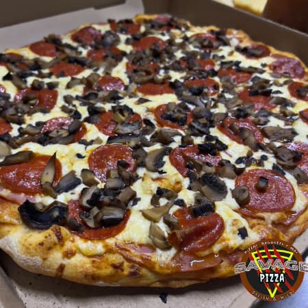 Combo 5 (2 Pizzas Gde 3 Ing+PanC/Ajo+Ref1.5)