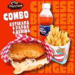 Combo Estirada+papas+bebida