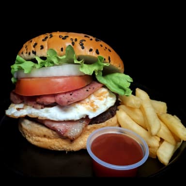 Combo Hamburguesa House