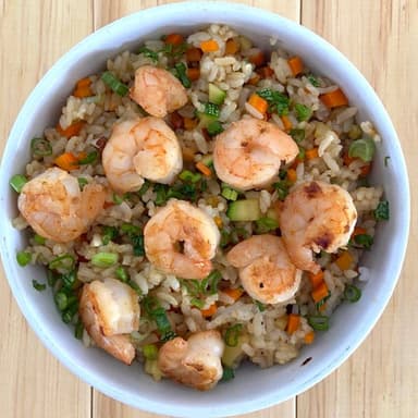 Yakimeshi de Camarones