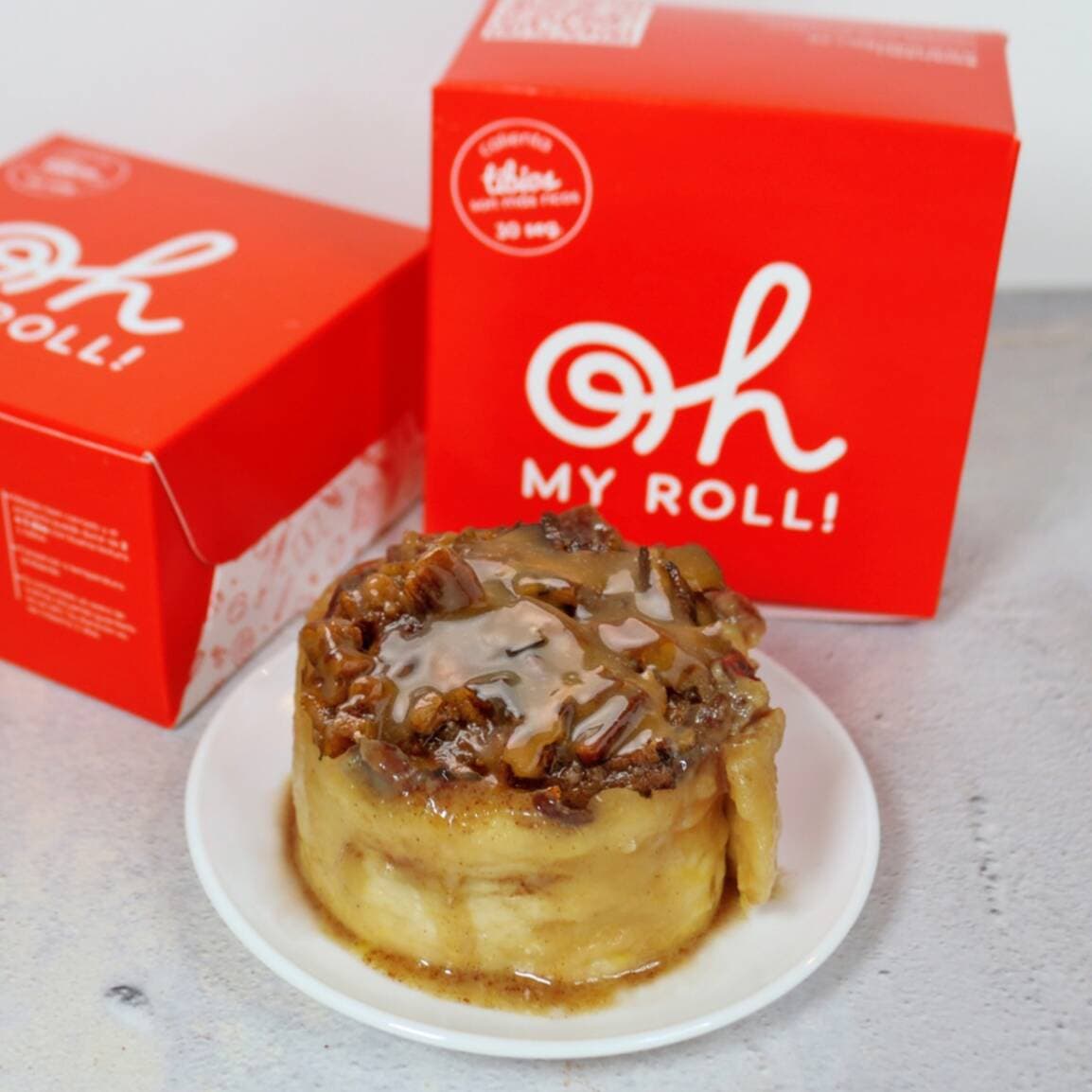 Caramel Pecan Cinnamon Roll