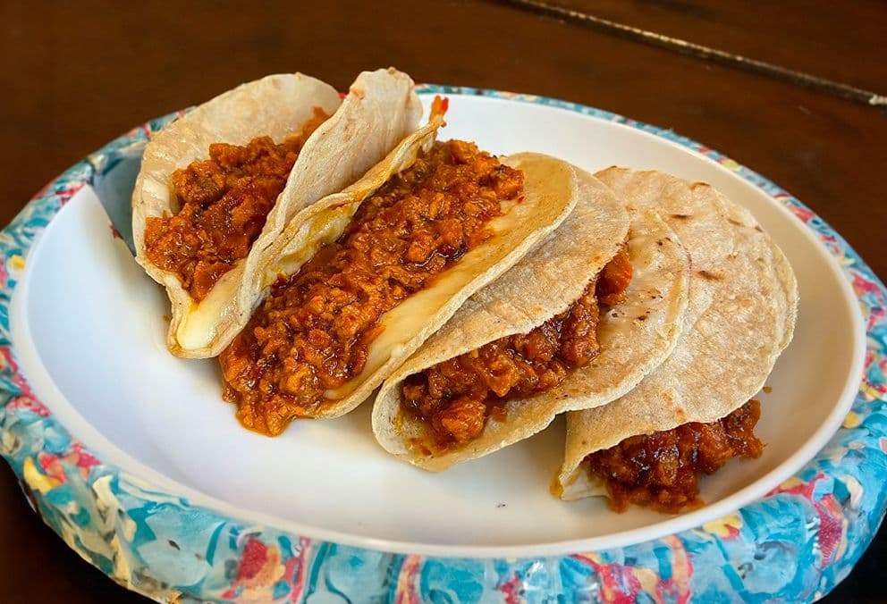Taco Chicharrón Prensado