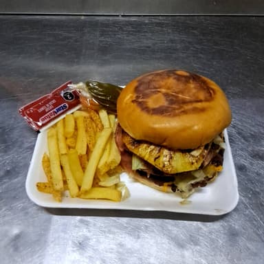 Hamburguesa Hawaiana