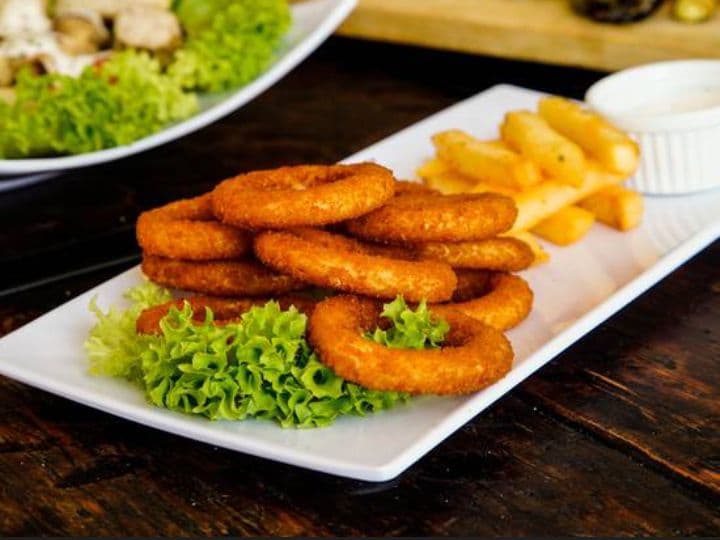 Promo Aros de Cebolla + Papas Gajo