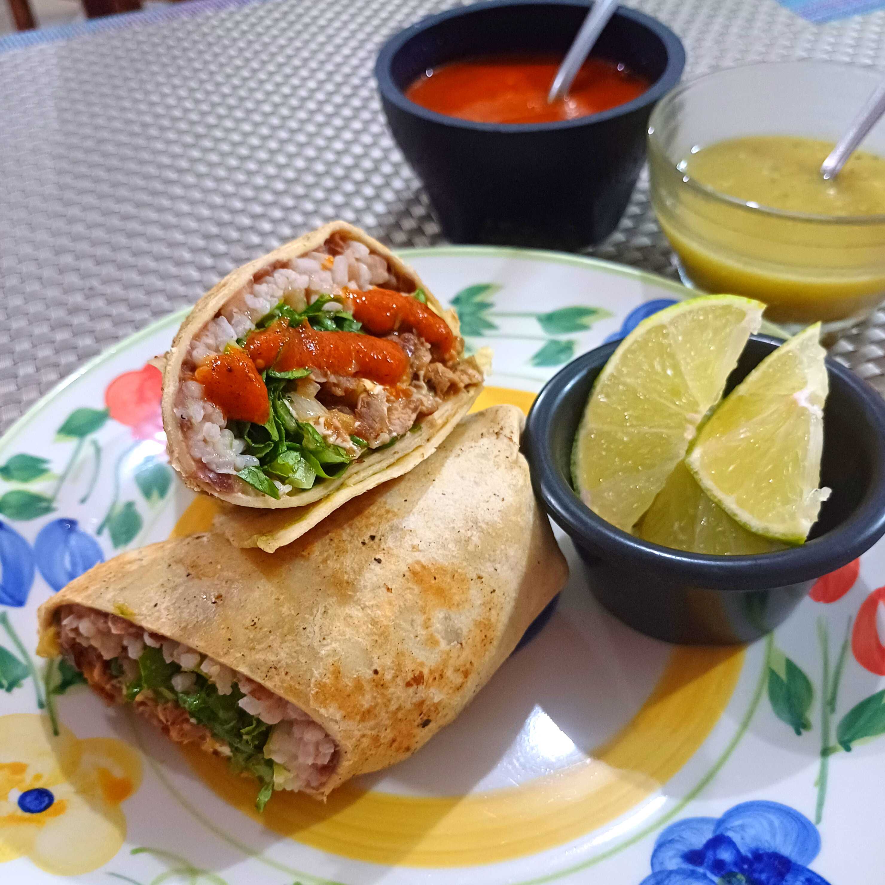 Burrito de Asada de Cerdo