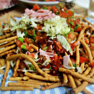 Churros con Cueritos y Verdura
