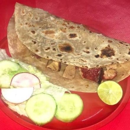 Taco De Harina De Ubre