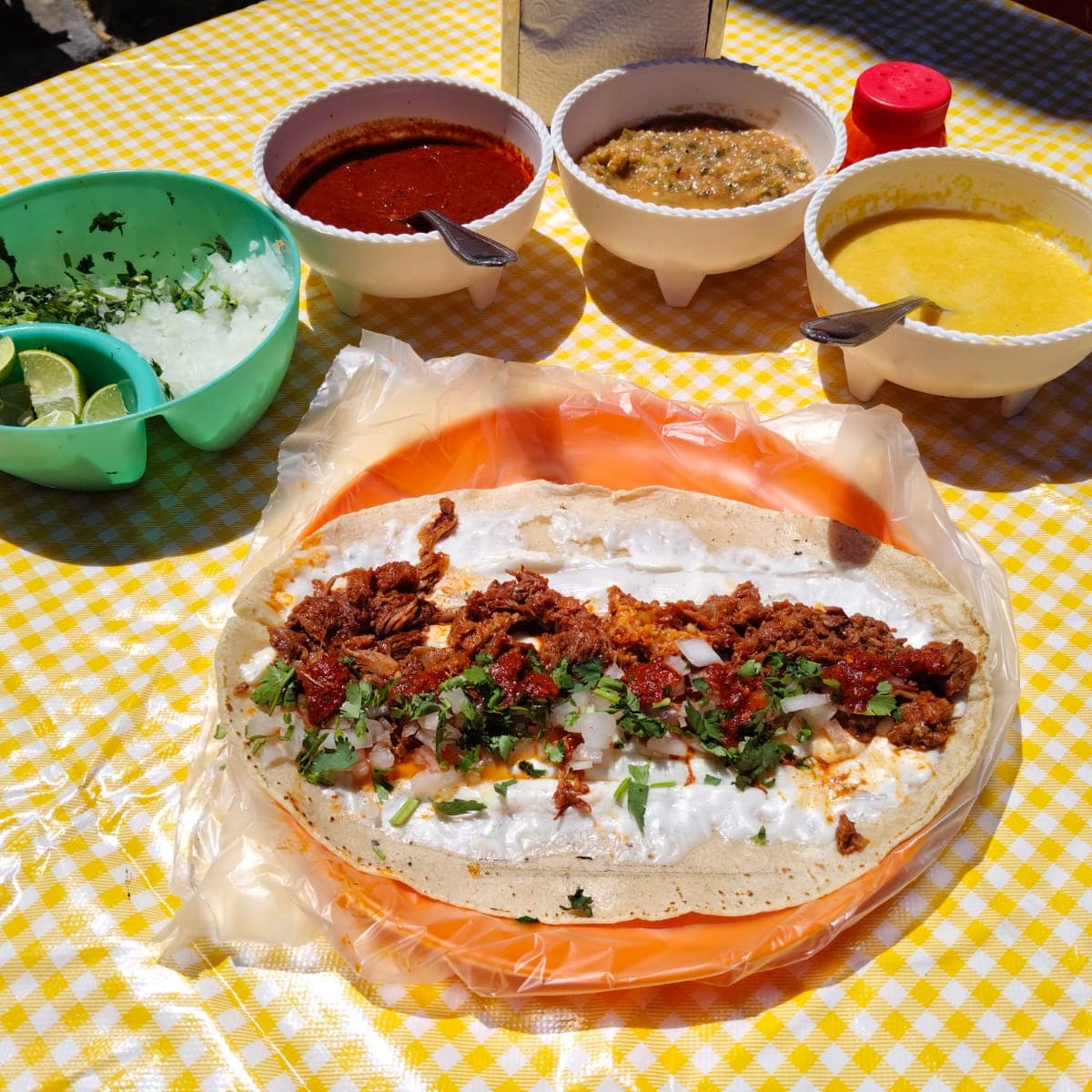 Quesadilla con Carne