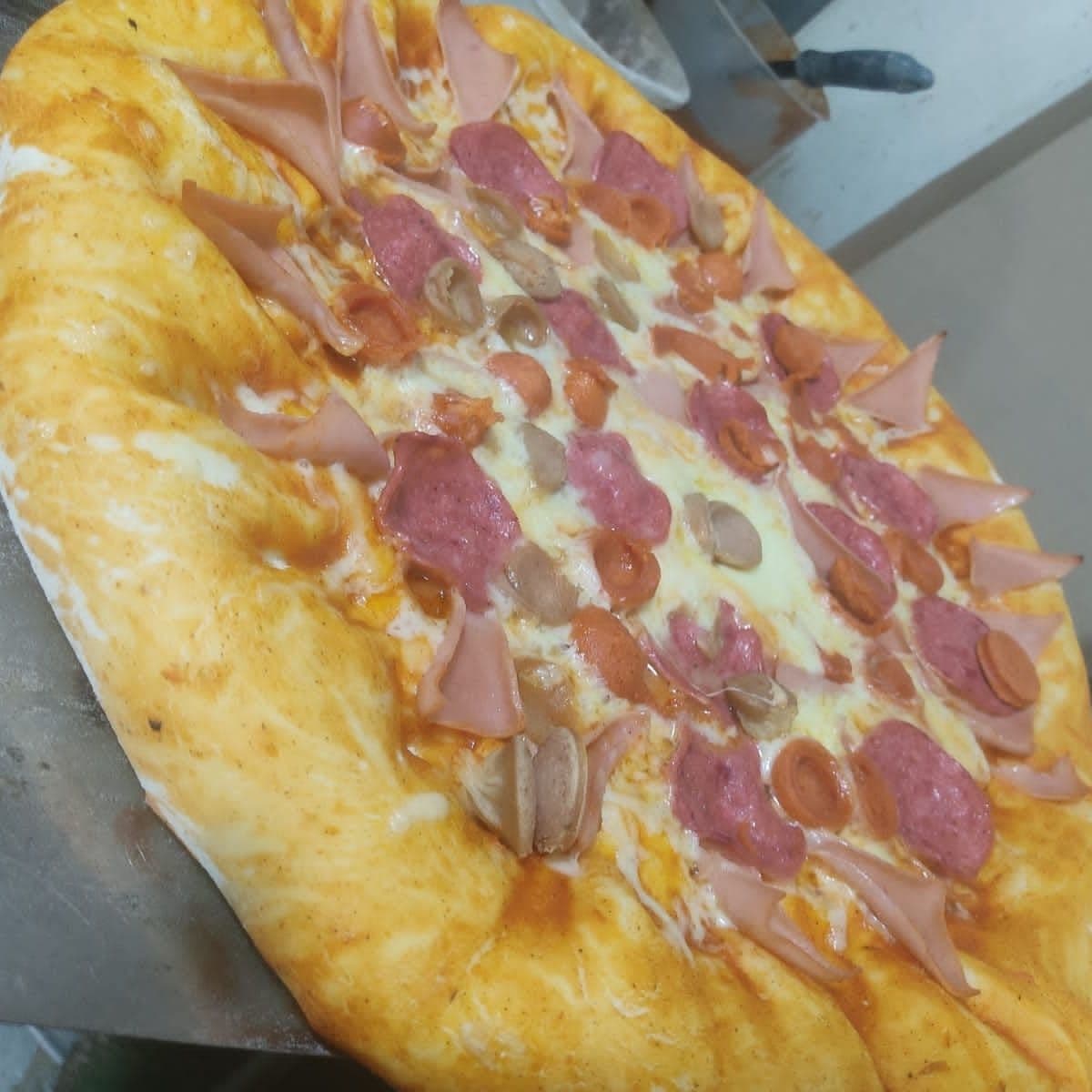 Pizza Tocineta con Queso