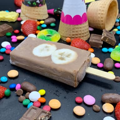 Paleta de Platano con NUTELLA