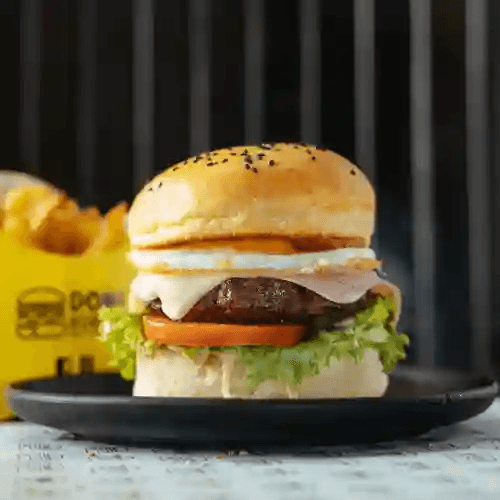 Hamburguesa Mister Egg