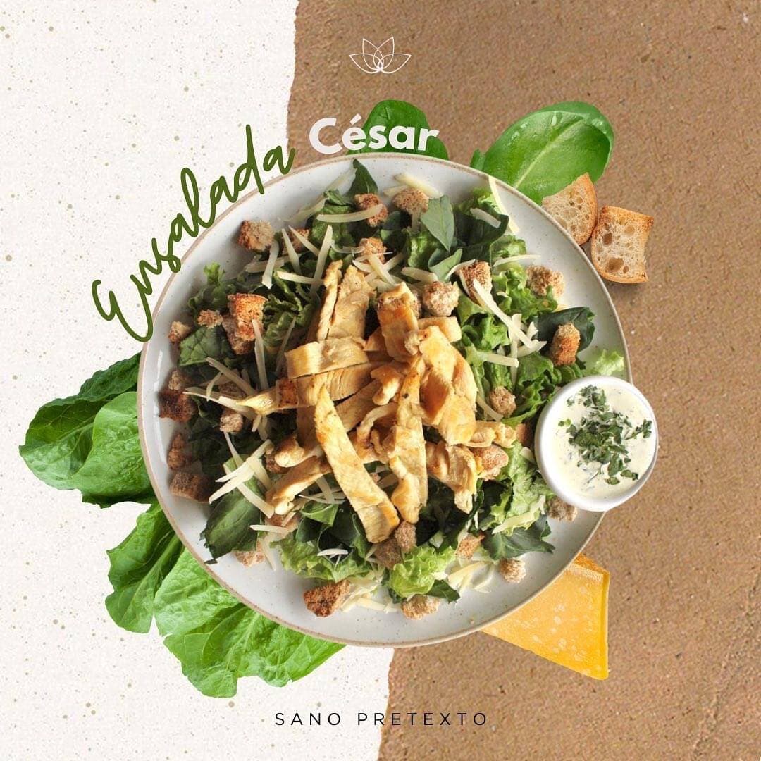 Combo Ensalada Cesar y Limonada