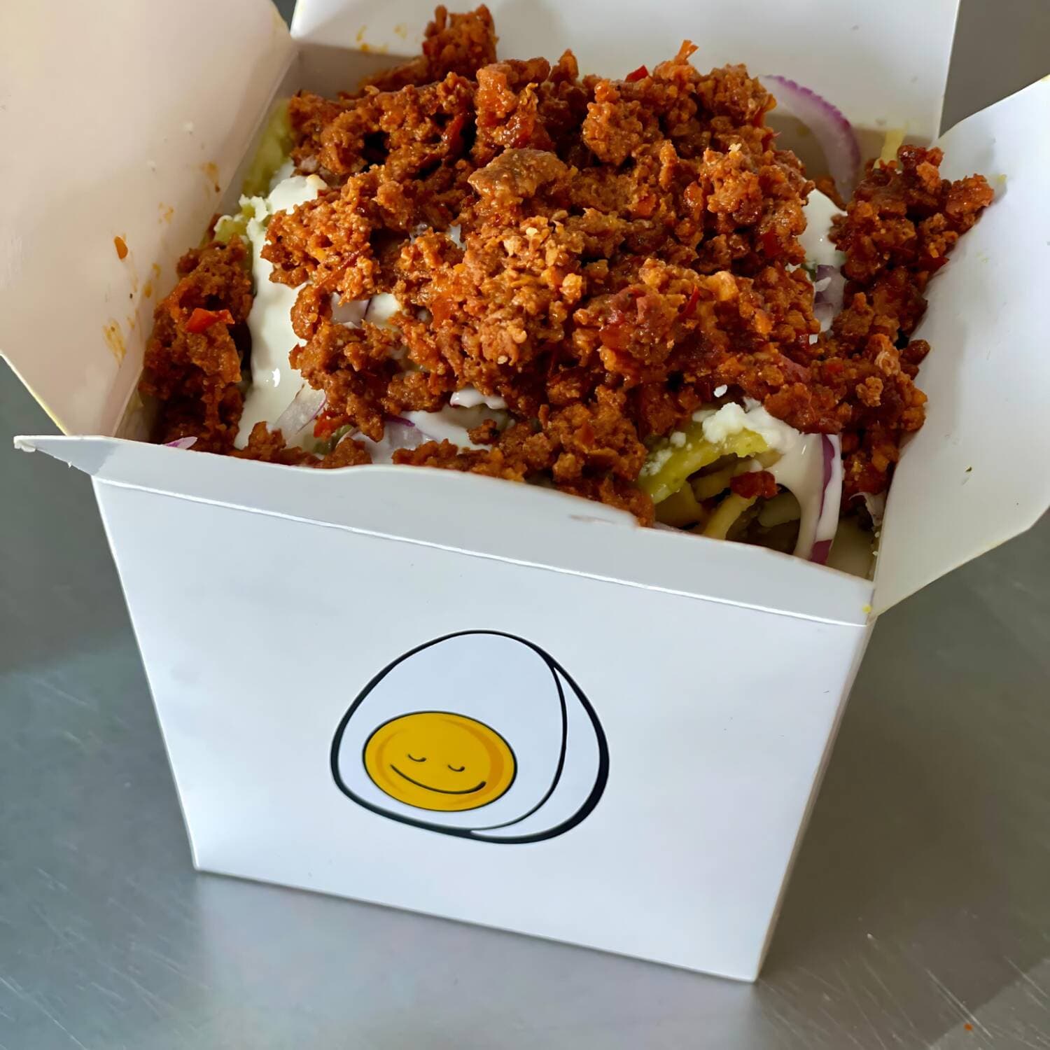 Chilaquiles en Caja