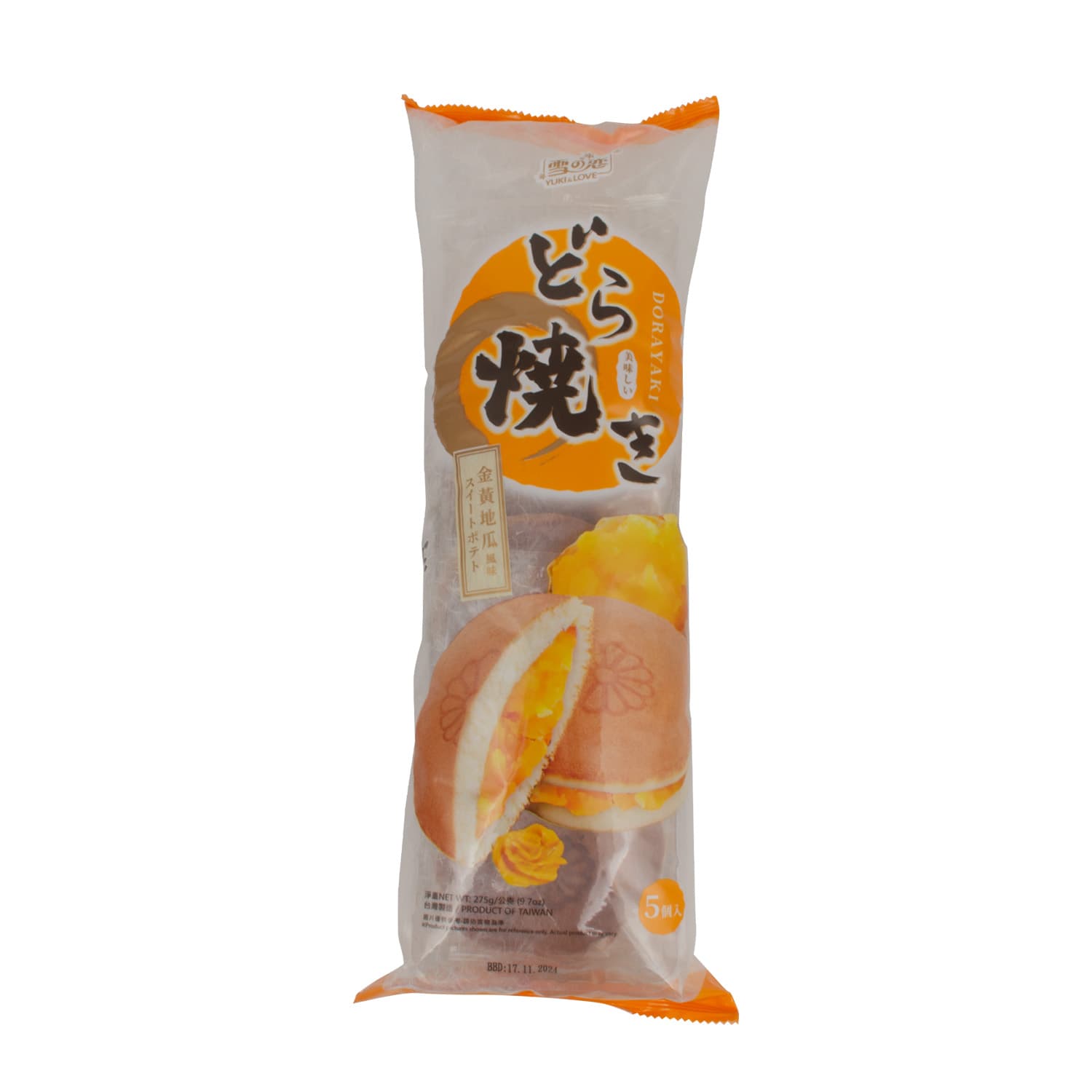 Dorayaki Sweet Potato Yuki 275 g - SE-DGB309-12082