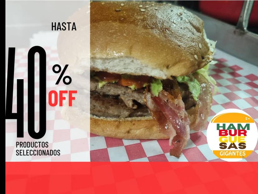 Hamburguesas Gigantes
