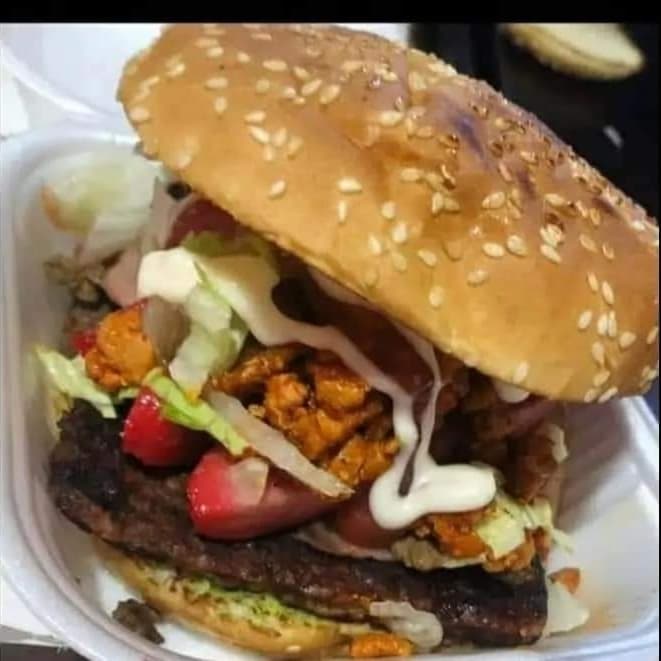 Hamburguesa pastor