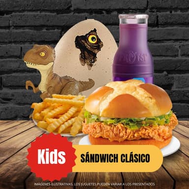 Kids Chicken Sándwich