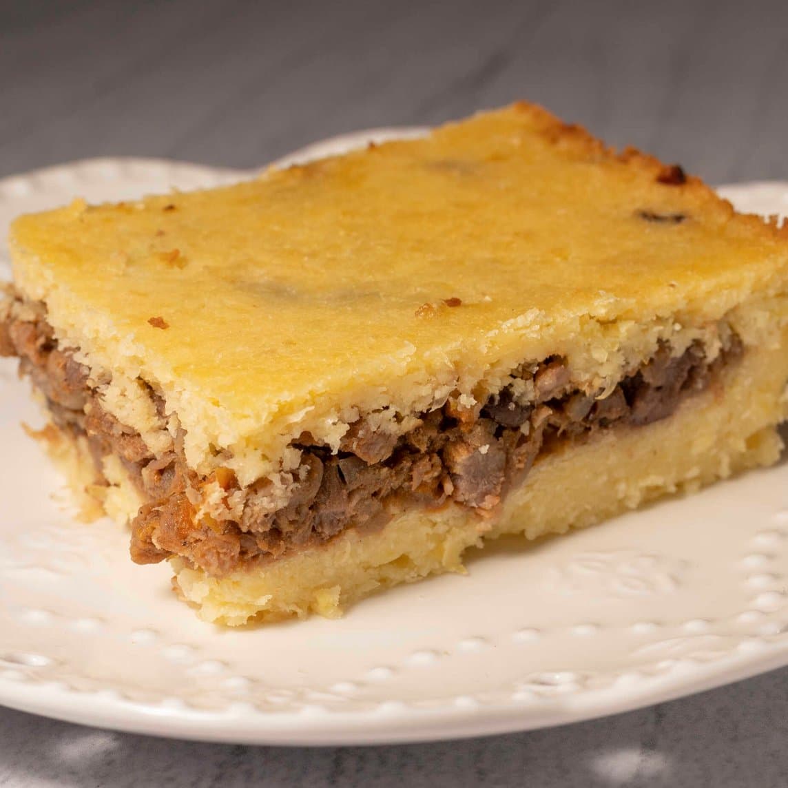 Pastel de Choclo con Carne (Porción)