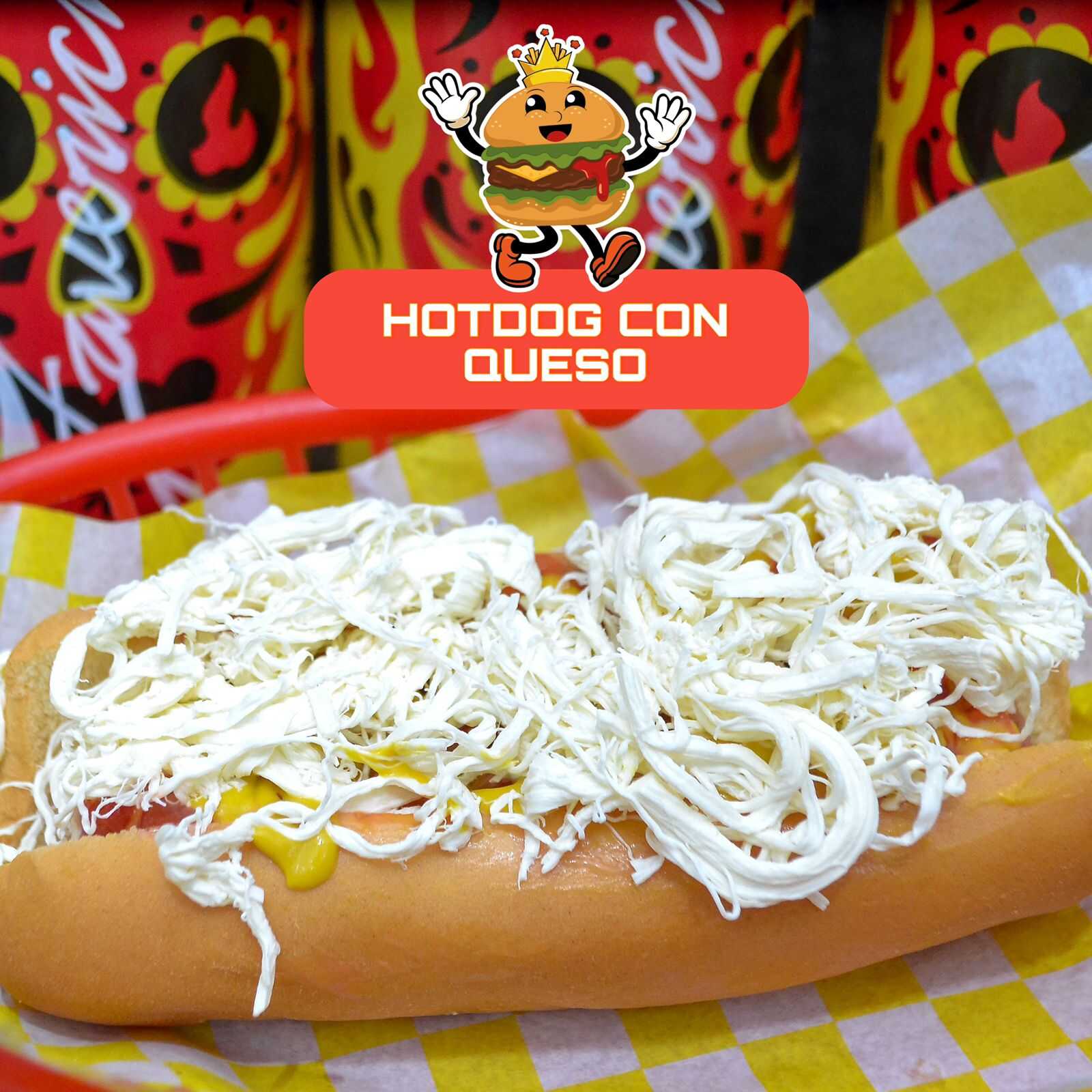 Hot Dog con Queso 3 Piezas