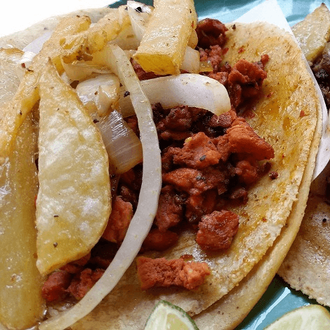 Taco de Chorizo