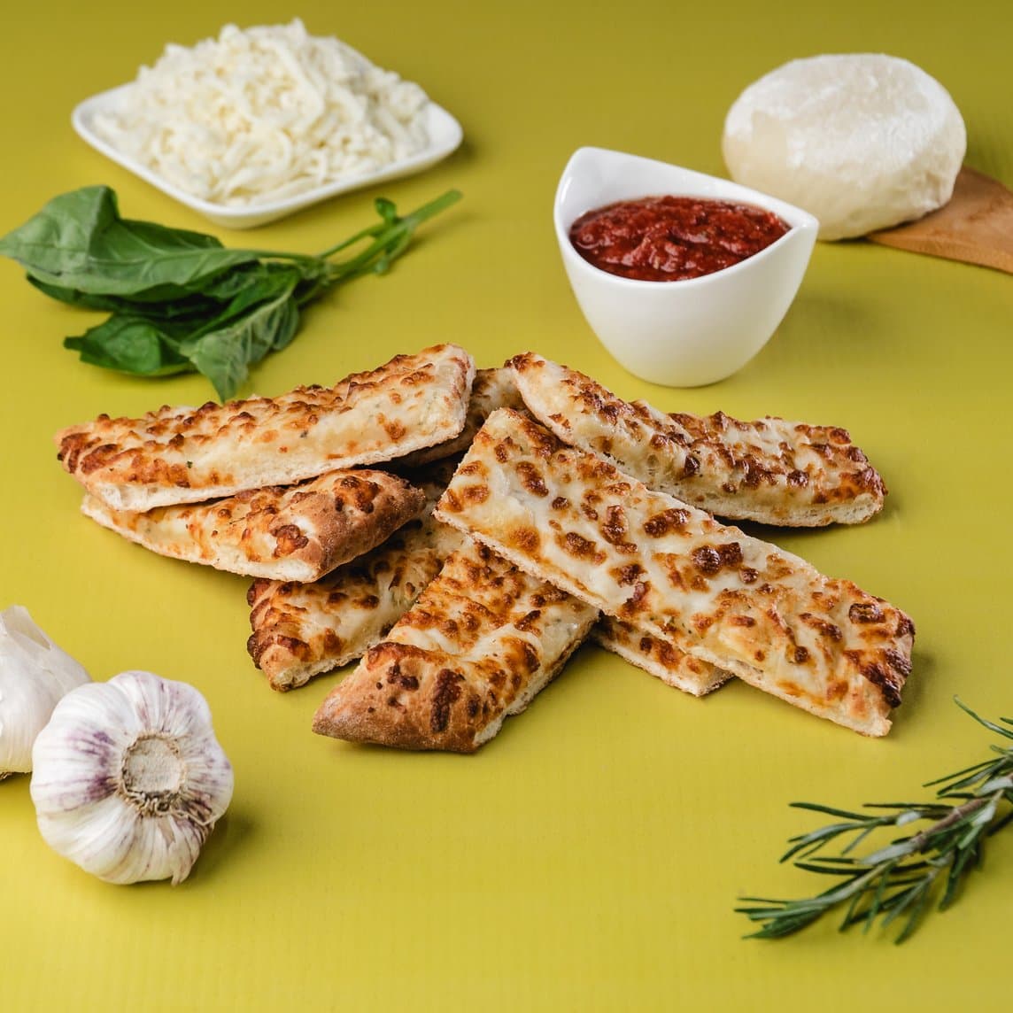 Pan de ajo con queso