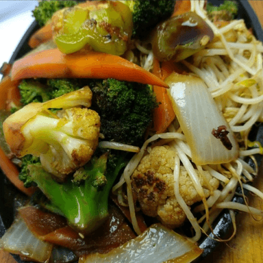 tepanyaki de verduras