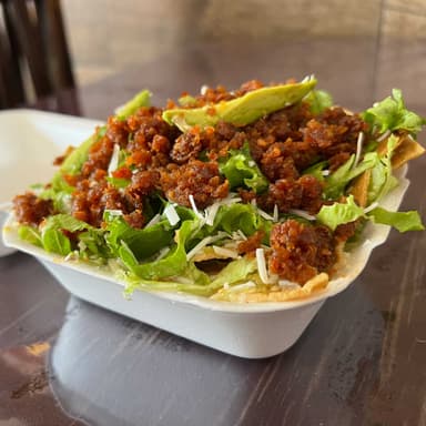 Chilaquiles con Chorizo