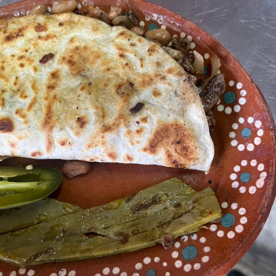 Quesadilla de  Chuleta