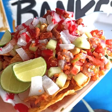 Tostiloco de Camarón con Sierra