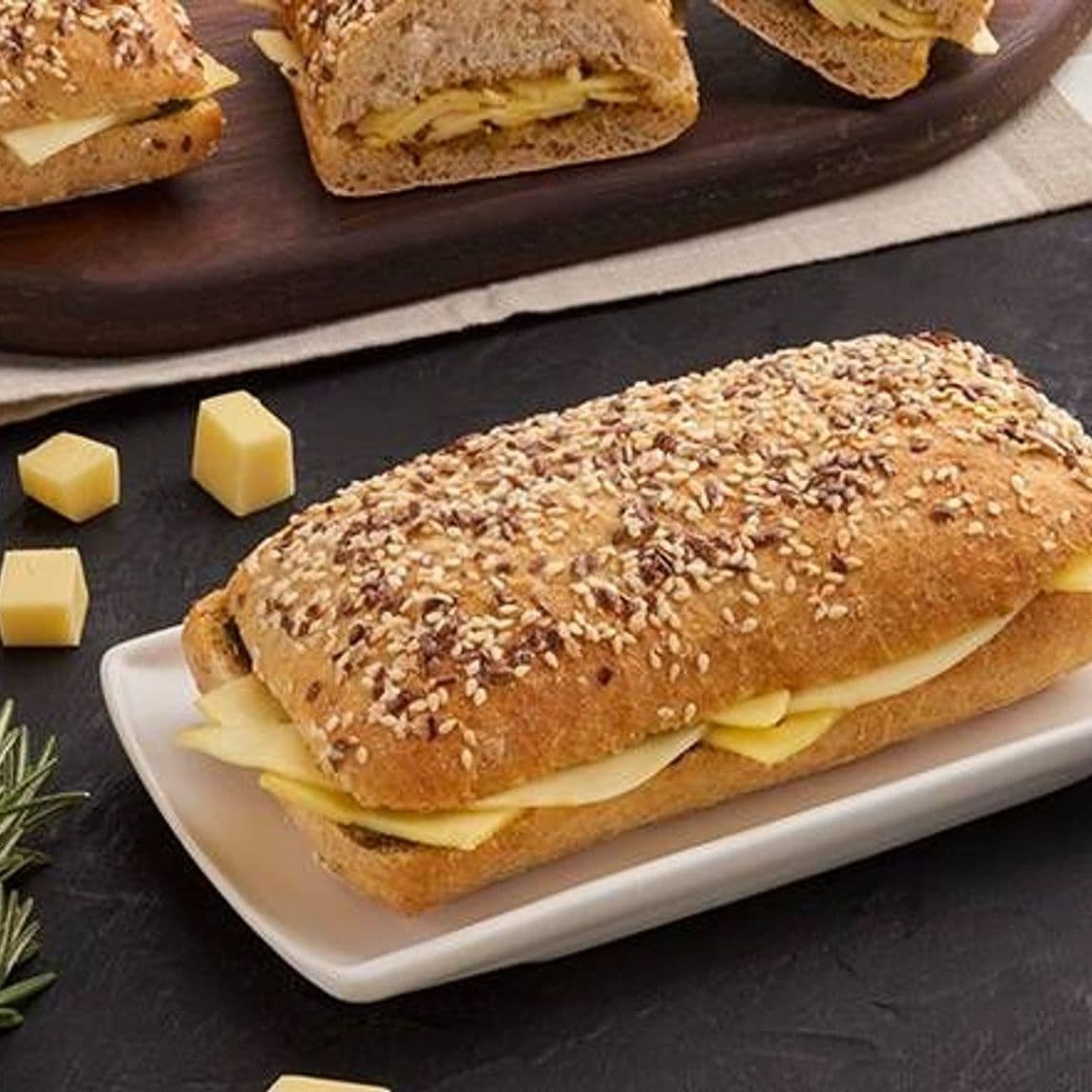 Ciabatta  de 3 Quesos