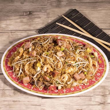 Arroz Chino con Pollo + Lumpias