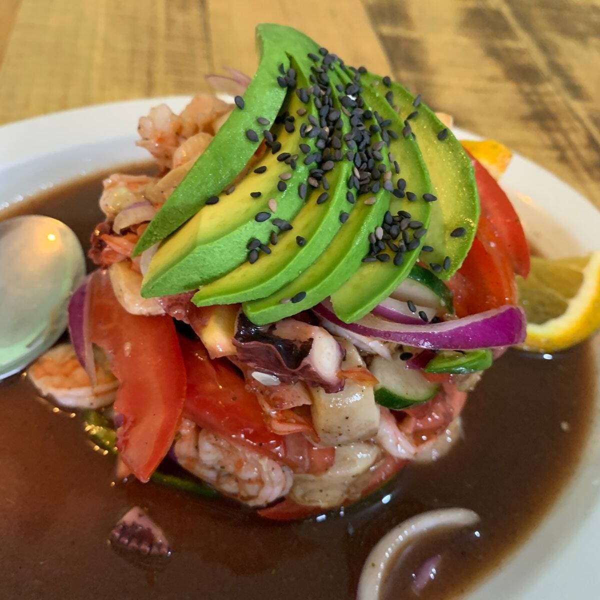 ENSALADA DE MARISCOS PARA 2 PERSONAS