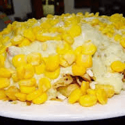 Salchipapa con Queso Costeño