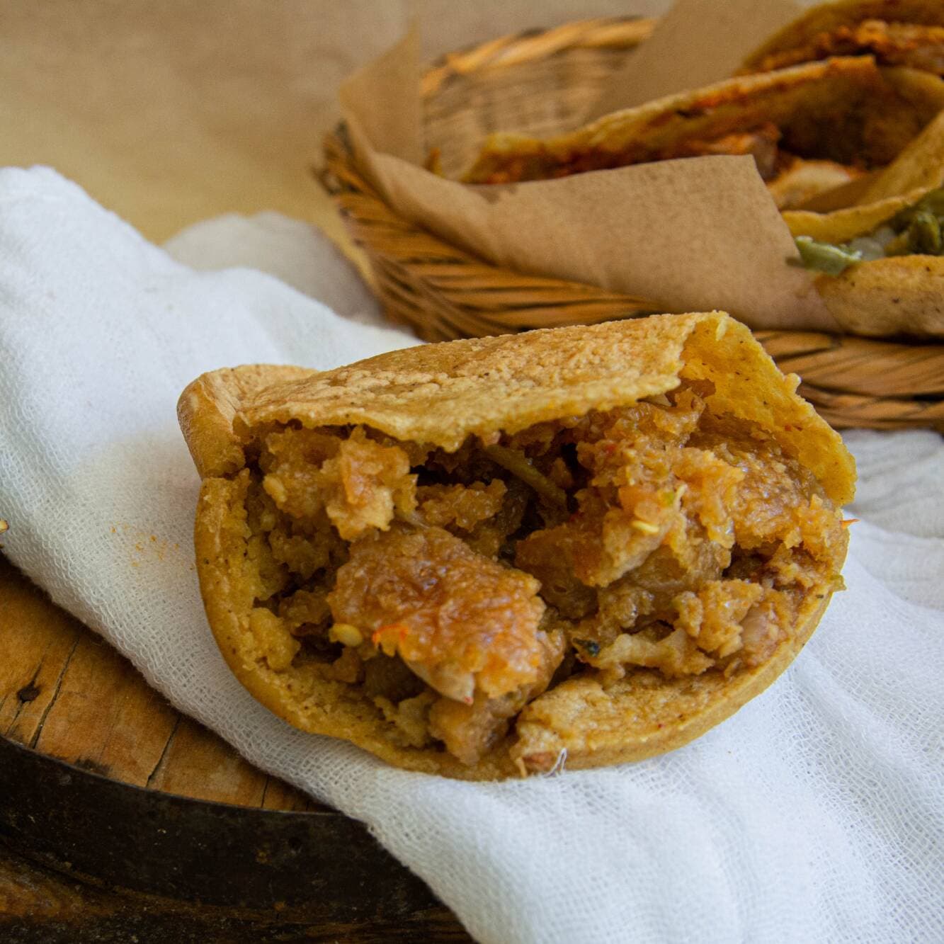Gordita de Chicharrón