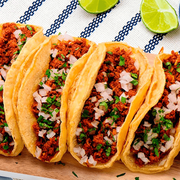 Taco de chorizo