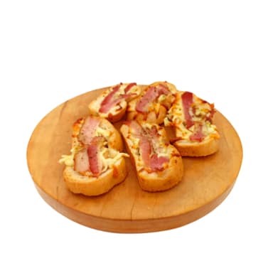 Pan al Ajo con Tocino 5und