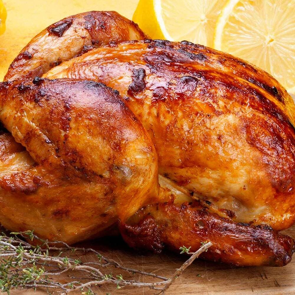 1 POLLO AL CAZO