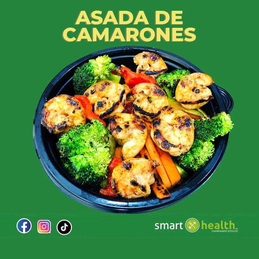 Asada de Camarones