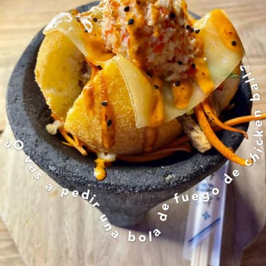Bola de Fuego Mini Sushi Balls