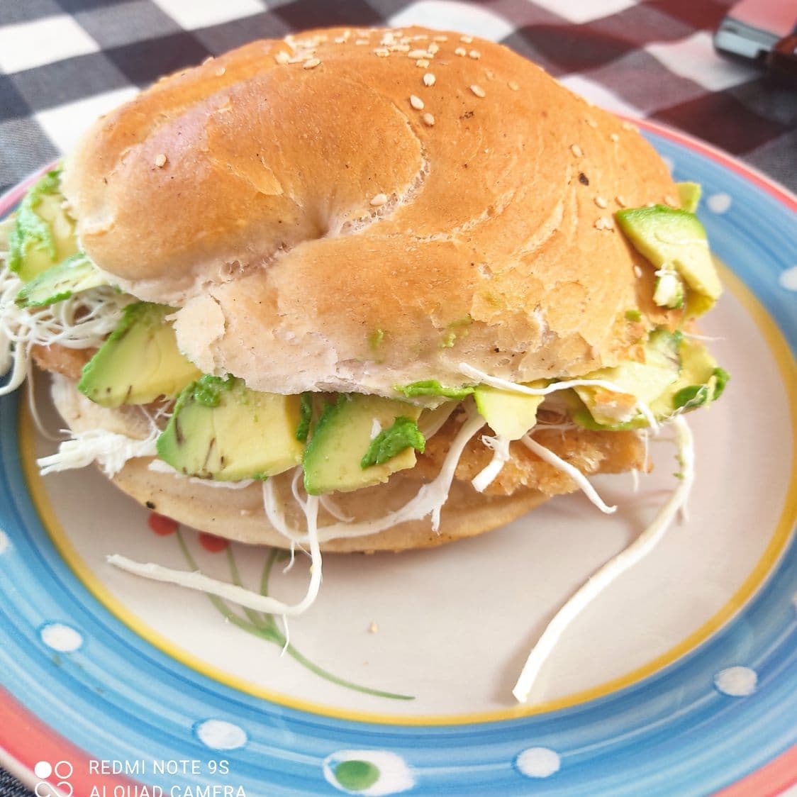 Cemita Poblana Normal de Milanesa de pollo Promo