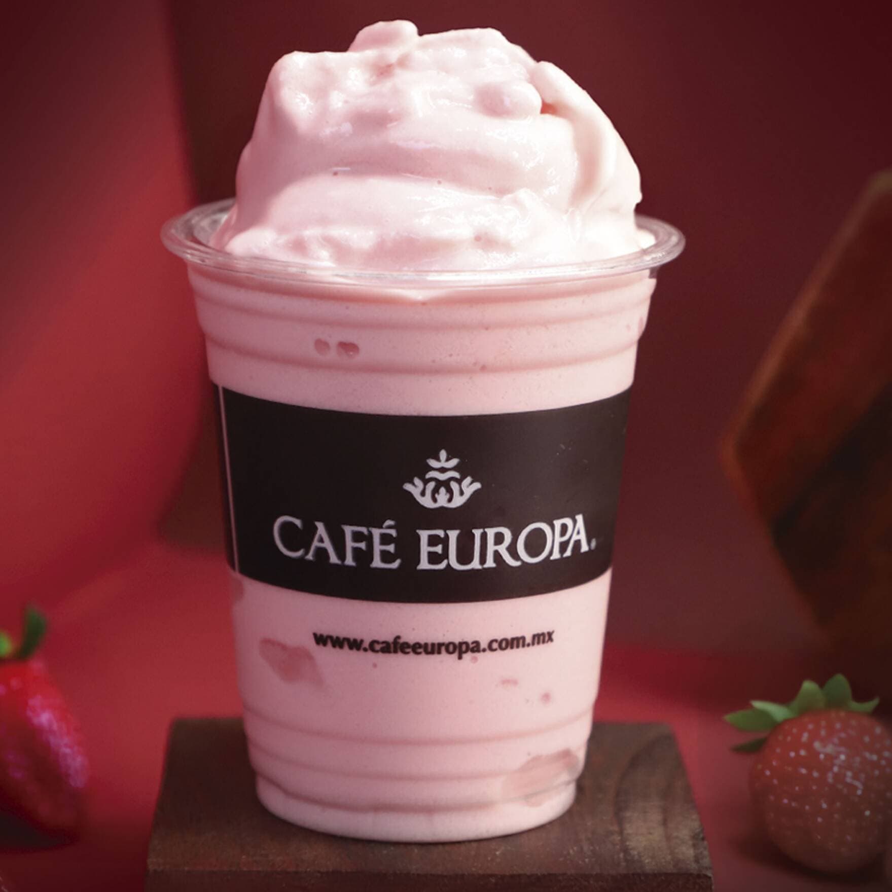 Frappé Yogur de Fresa