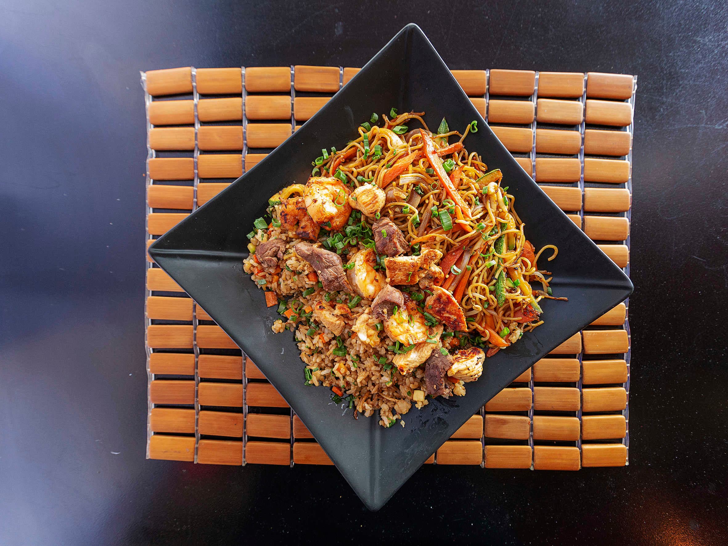 Tepanyaki Cielo, Mar y Tierra