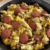 Huevos con Salchicha