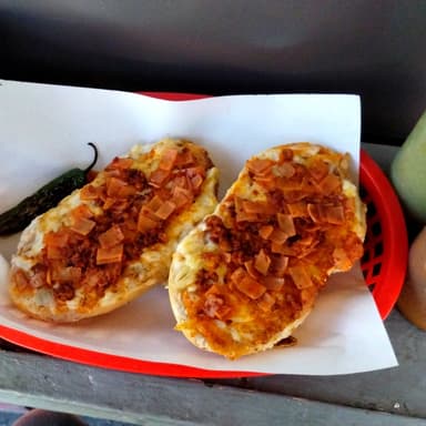 Taco de Huevo con Machacado