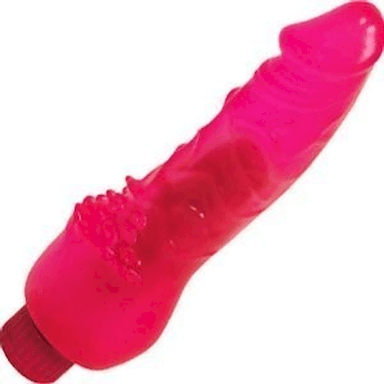 TOP CAT 7 INCH COCK VIBE WITH PLEASURE BUMPS PK