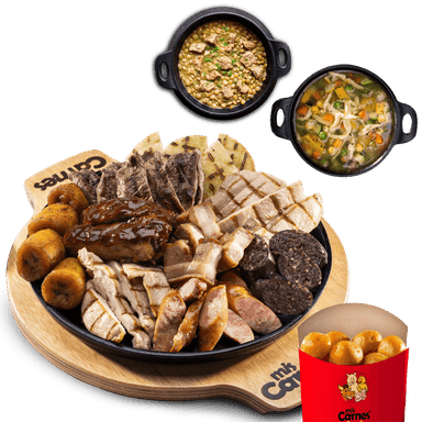 Picada Familiar + 2 Sopas
