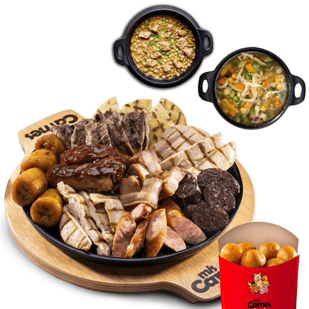 Picada Familiar + 2 Sopas