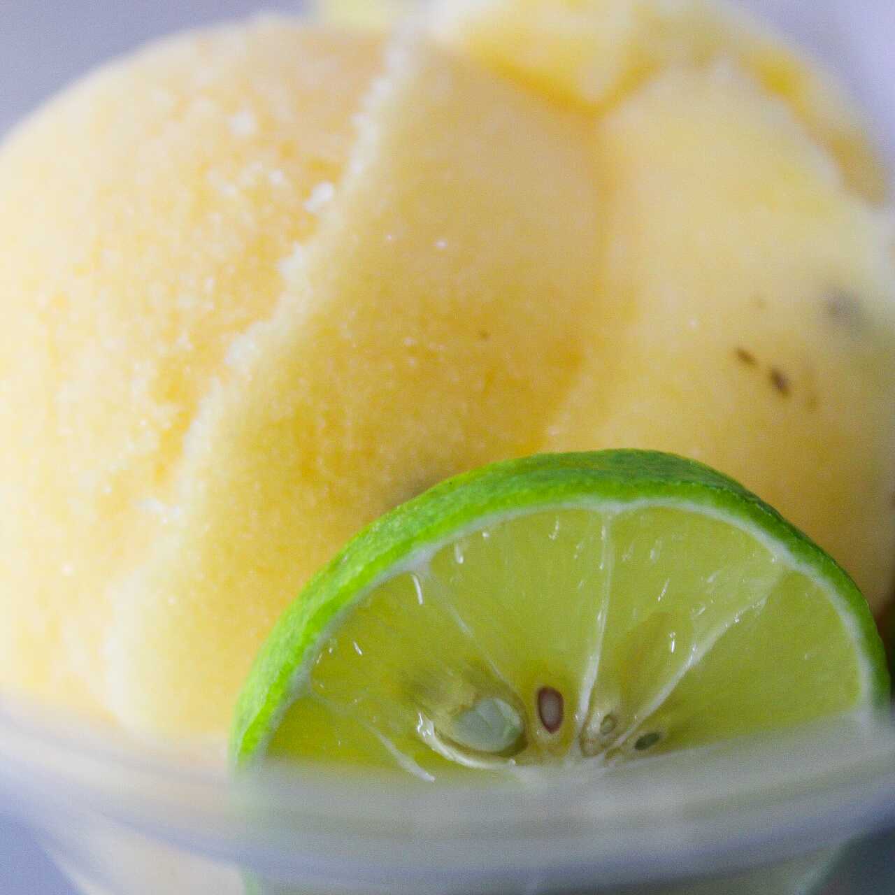 1/2 Litro de Nieve de Maracuyá